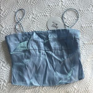 Blue Shiny Going out Tank